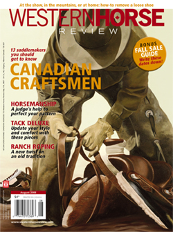 Western Horse Review - Cover - August 2006